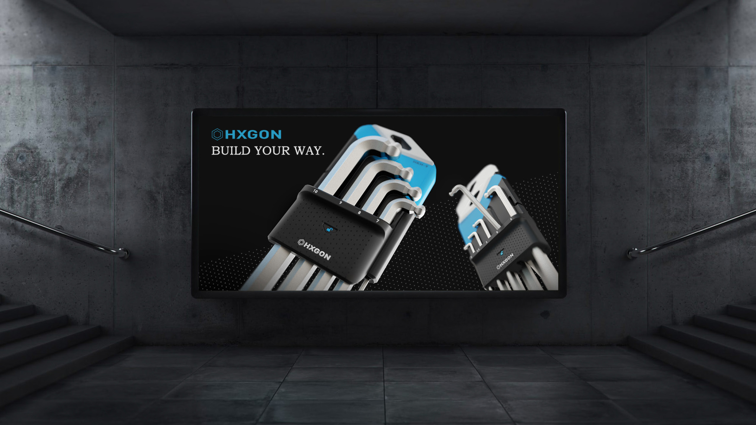 Allen Wrench Holder Design Rendering Keyshot