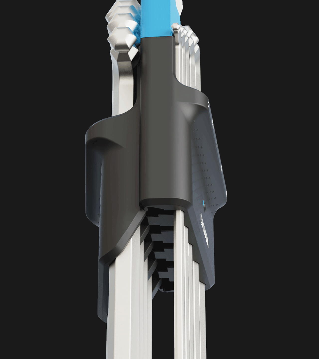 HXGON Allen Wrench Holder Sideview Unlocked